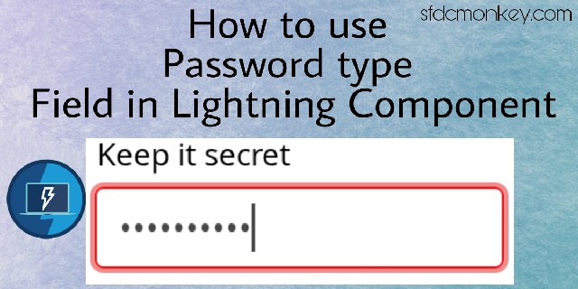 password in lightning component